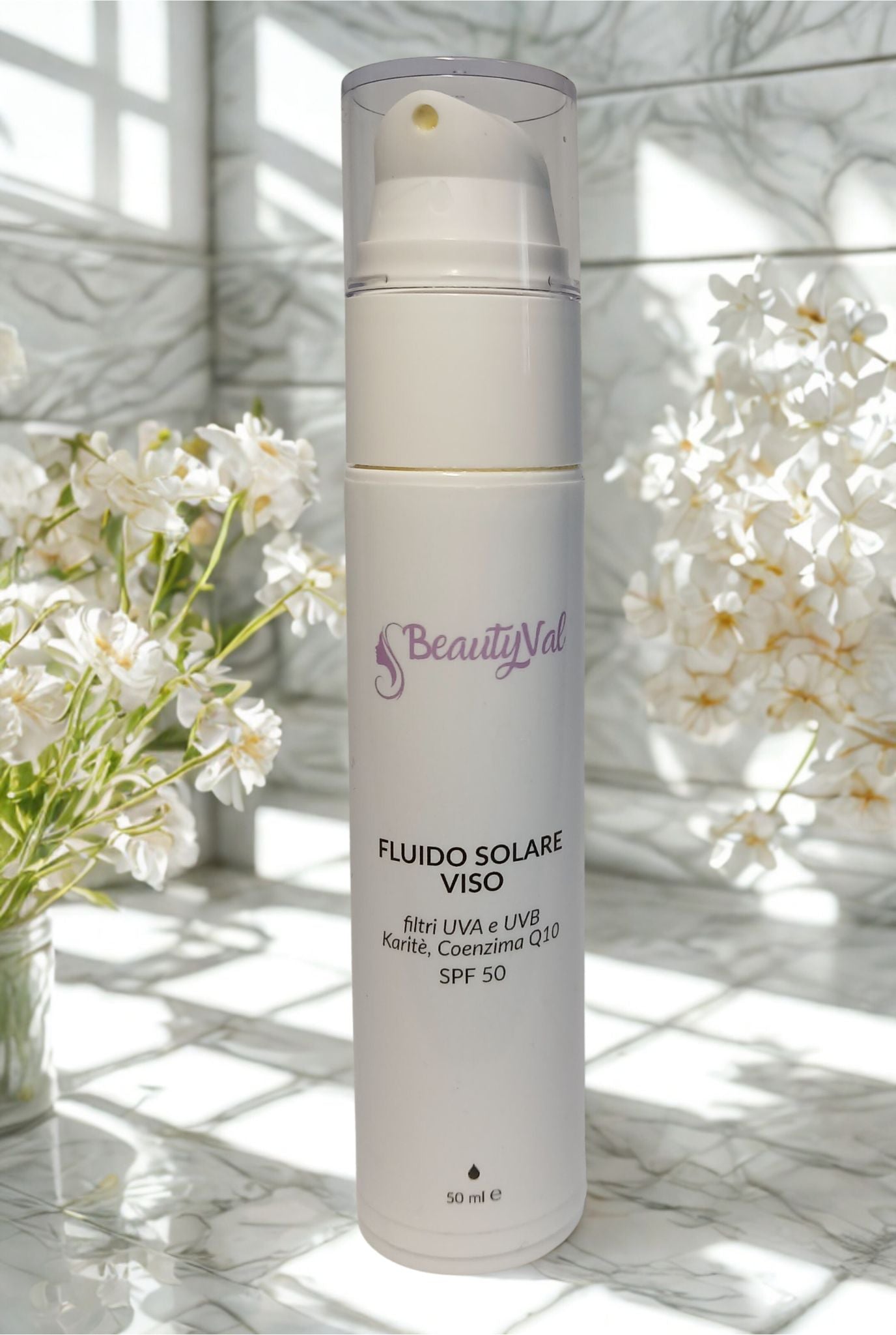 Concentrato di luminosità con protezione SPF 50 Idratante e Levigante